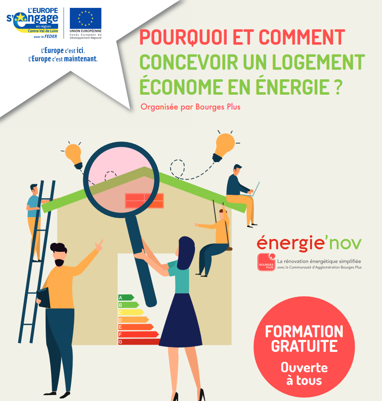 Formation "Pourquoi et comment concevoir un logement économe en énergie ?" Envirobat Centre